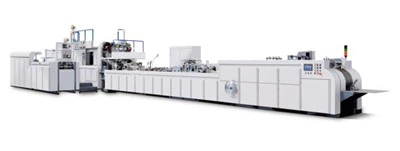 Peiriant Gwneud Bag Papur sy'n cael ei fwydo â thaflen Sgwâr Gwaelod